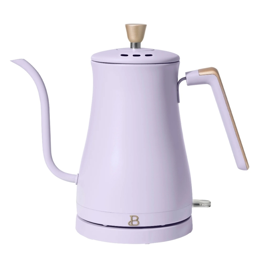 💕 New Beautiful Lavender Electric Gooseneck Kettle